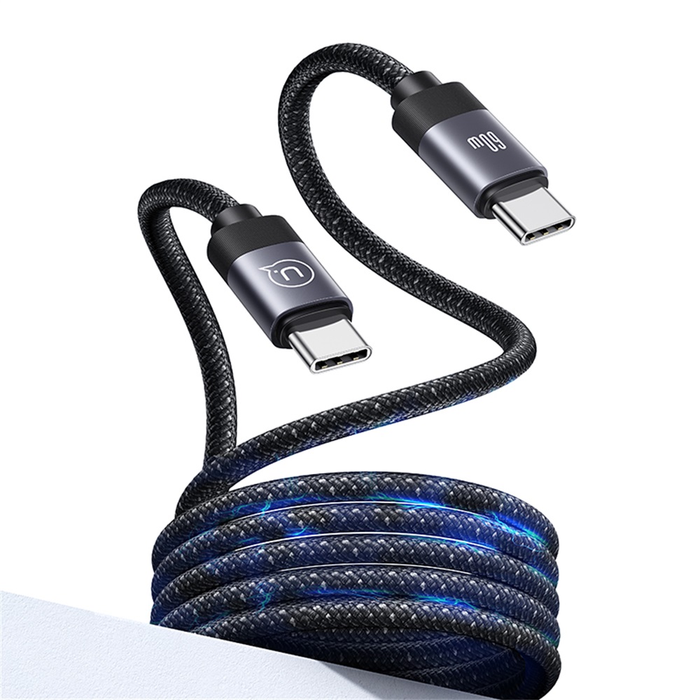 US-SJ704 60W Magnetic Data Cable Type-C To Type-C-Rui Series 1M