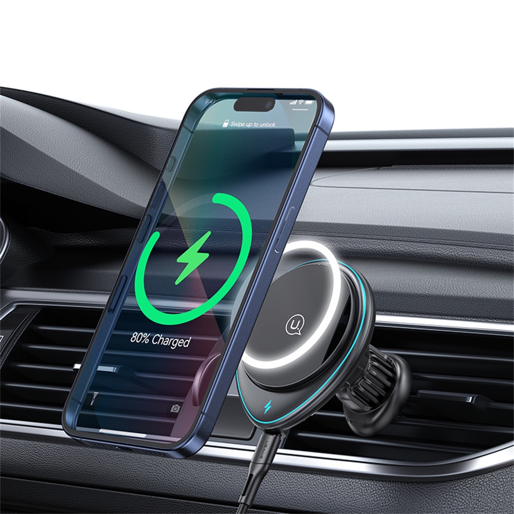 US-CD222 15W Car Wireless Charging Phone Holder--JC Series 5W/7.5W/10W/15W