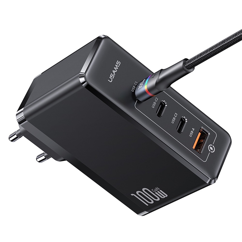 US-CC163 T50 100W 4 Ports ACCC GaN Fast Charger (EU)