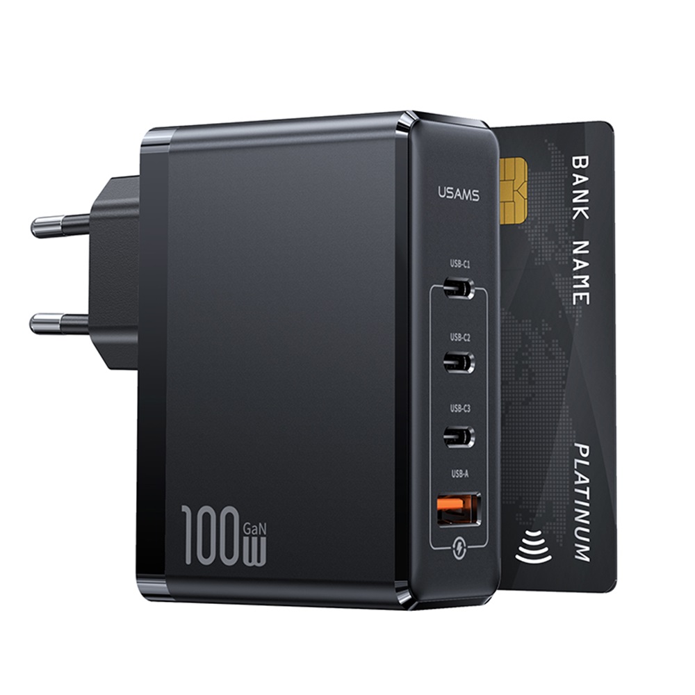 US-CC163 T50 100W 4 Ports ACCC GaN Fast Charger (EU)